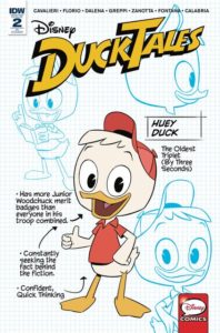 DuckTales - Issue 2 - Character Focused Variant Cover