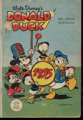Donald Duck Weekblad - 1955 - 01