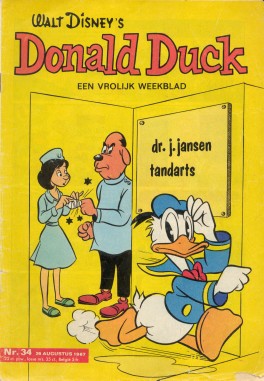 Donald Duck Weekblad - 1967 - 34