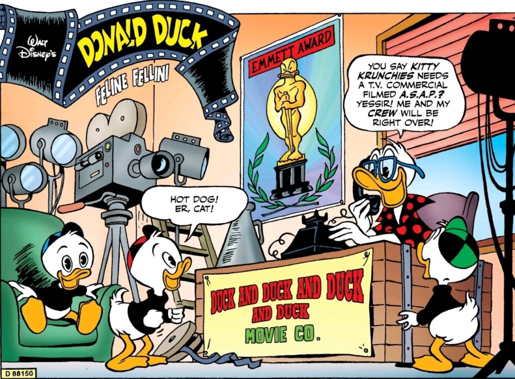 Donald Duck: Feline Fellini