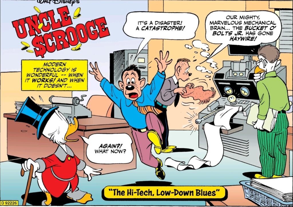 Uncle Scrooge –  The Hi-Tech, Low-Down Blues